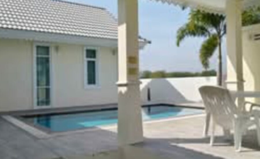 Pool villa for sale at Cha Am